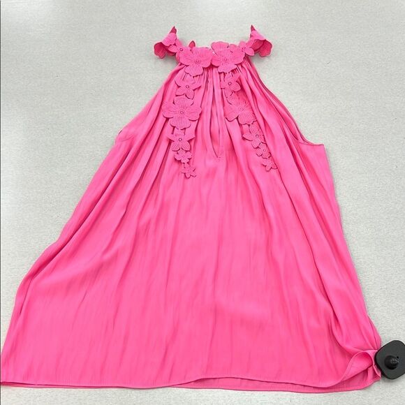 Ramy Brook Vibrant Pink Floral Dress - Picture 1 of 5